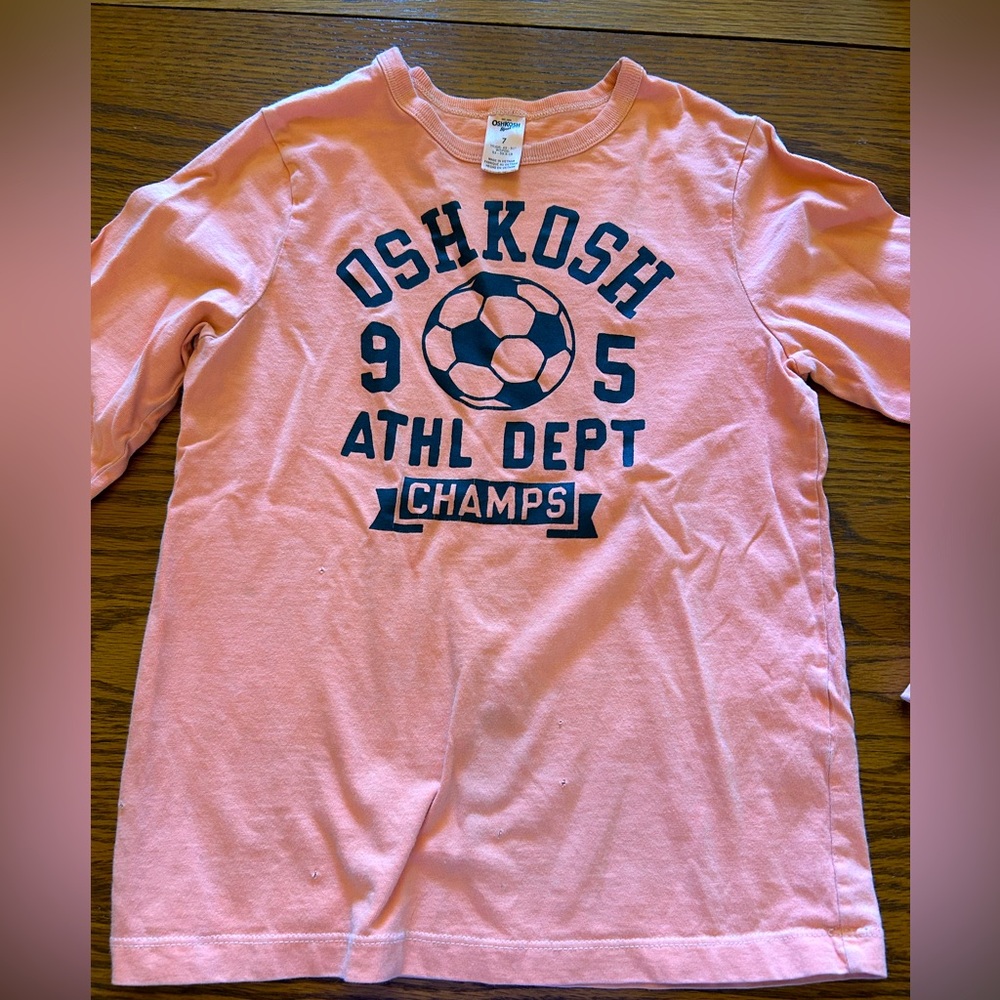 OshKosh B'gosh Orange Kids long sleeve T-shirt